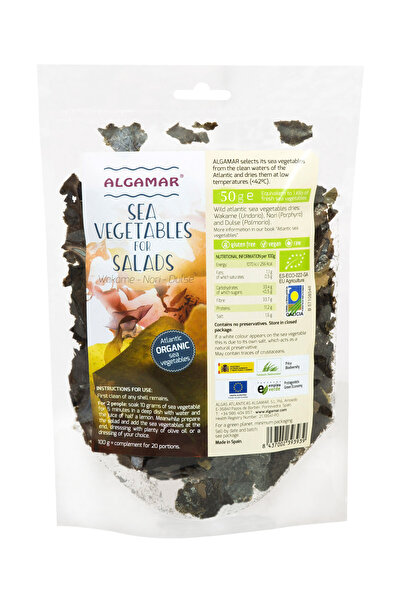 Algamar MIX DE ALGE MARINE PENTRU SALATA ECO 50G VECHI