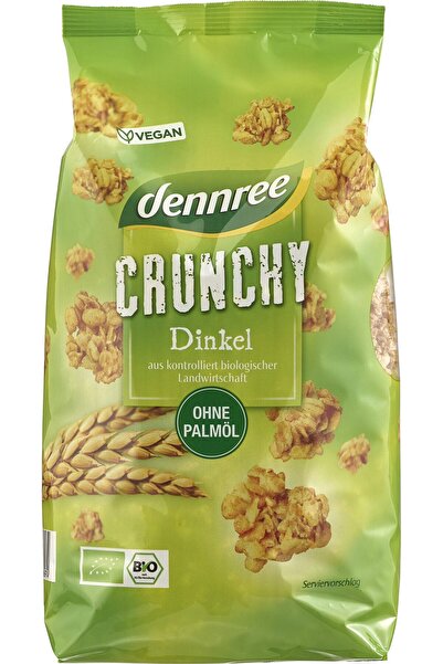 Dennree Cereale crunchy cu spelta bio 750g,