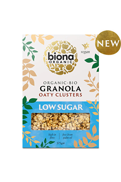 biona Granola cu ovaz si continut scazut de zahar, bio, 375g,