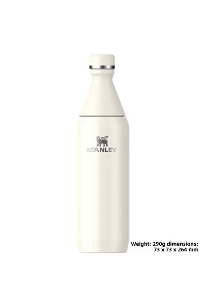 Stanley The All Day Slim Water Bottle 0.59 L Thermos Camping Flask Beige