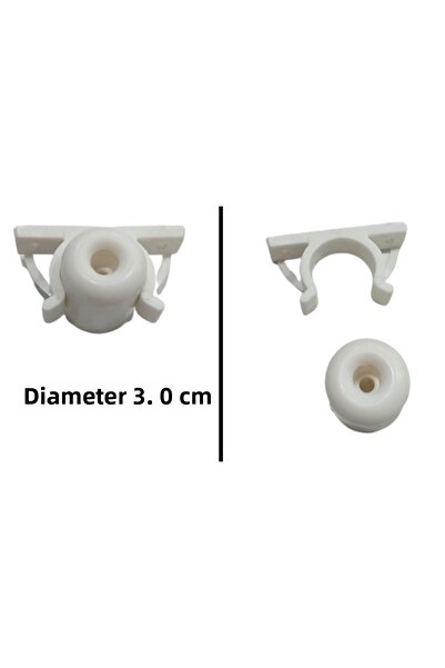 almital mobilya aksesuarları furniture accessories 5 ЧАСТТА СТОПЕР ЗА ВРАТА, ДЪРЖАЧ ЗА ВРАТА, ПЛАСТМАСА, БЯЛ