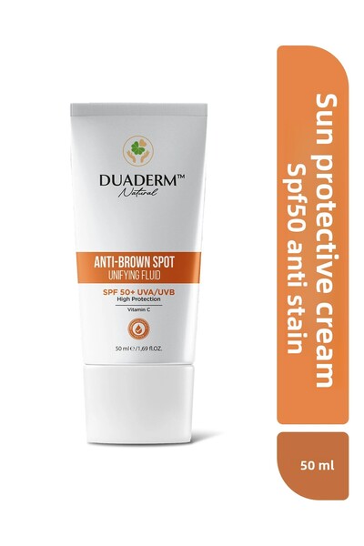 Duaderm حماية عالية ضد العيوب - واقي شمسي للوجه مضاد للبني بعامل حماية من الش...