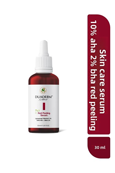 Duaderm 10% Aha 2% Bha Red Peeling Skin Care Serum 30 ml