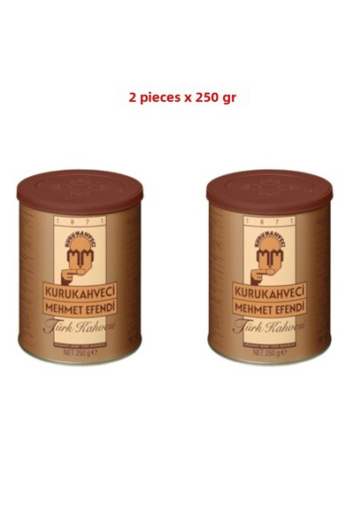 Mehmet Efendi Kurukahveci Turkish Coffee 250g X 2 Pieces