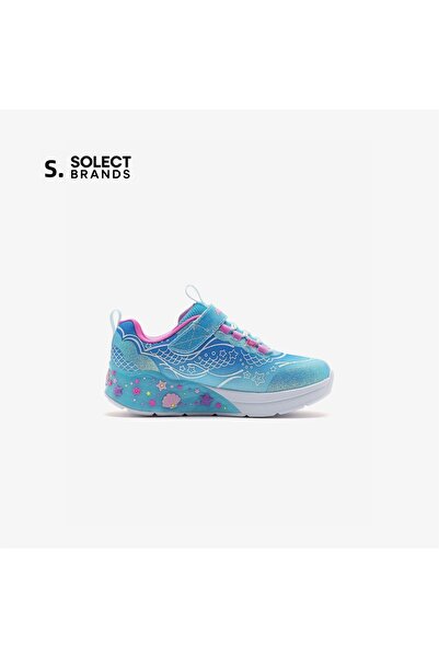 SKECHERS Детски светещи маратонки Mermaid Dreams в синьо