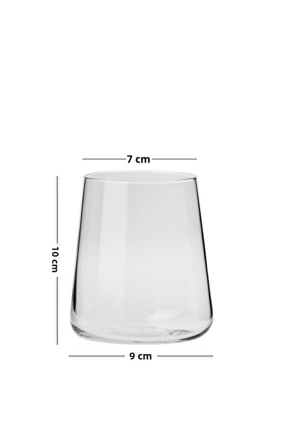 Rakle Avantgarde Platinum Set of 4 Water Glasses 420 Cc