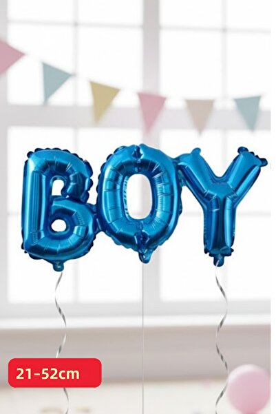 Baloncu Dede Boy Foil Balloon Boy Baby Shower Party Gender Reveal Gender Reveal Party Supplies Balloons