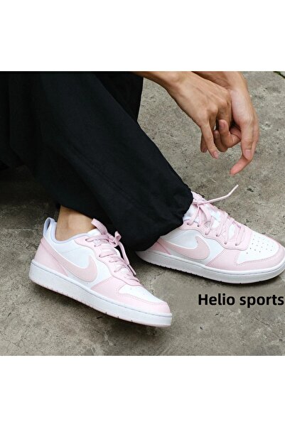 Nike Girls' Sneakers Court Borough Low Recraft Sneaker Teenage Girls' Sports Shoes