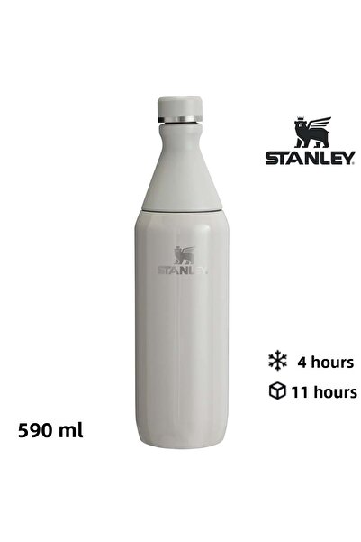Stanley The All Day Slim Water Bottle 0.59 L Thermos Camping Flask Gray