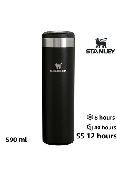 Stanley The Aerolight ™   Transit Mug 0.59 L Thermos Cup Flask Black