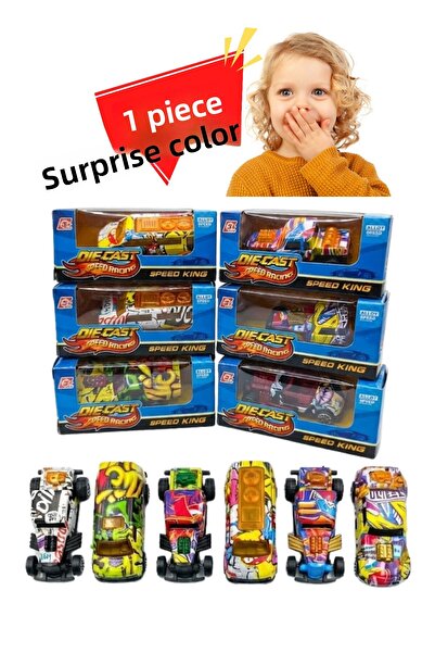 viyolmarketim 1 Piece Metal Diecast Car Set – Mixed Model Toy Cars – Surprise...
