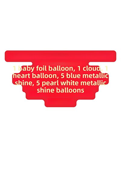 Baloncu Dede Boy Child Hospital Decoration Newborn Room Decoration Gender Reveal Party Supplies Balloons