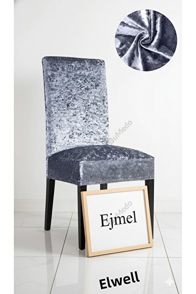 EJMEL Brand Velvet Chair Cover/ Chair Slipcover 6 Pcs Good Quality
