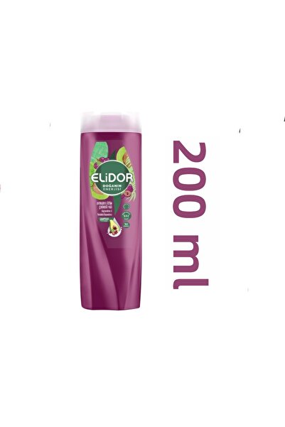 Elidor Avocado & Grape Seed Oil Strengthening and Shine-Enhancing Shampoo 200 ml