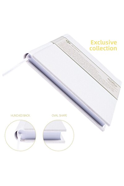 BİDEFTER Piano Note Notebook (Keyless K-Ç) 100% Handmade, Hand Sewing, 2026 Collection, Viscose Fabric – A/5