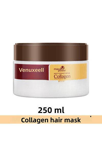 Venuxeell قناع الشعر الجاف المحروق والتالف، علاج استعادة الشعر وتنشيطه، 250 مل