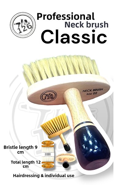 RODEO 126 Classic Neck Cleaning Brush & Bristle Cleaning Brush (Neck Brush)