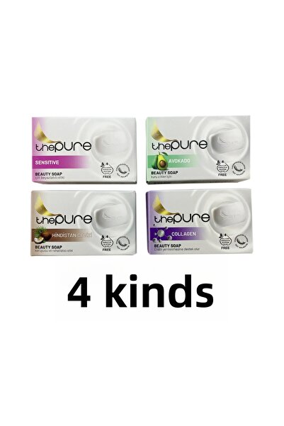 thepure The Pure Beauty Soap 100 Gr 4 Types