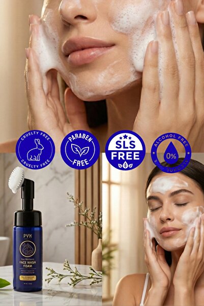 PYX Cosmetics رغوة غسيل الوجه لشد المسام، مرطب لإصلاح النياسيناميد / حمض الهي...