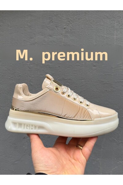 M.P. High-Sole Women's Sneaker, New Season, Comfort Sole, Winter Sports Shoes