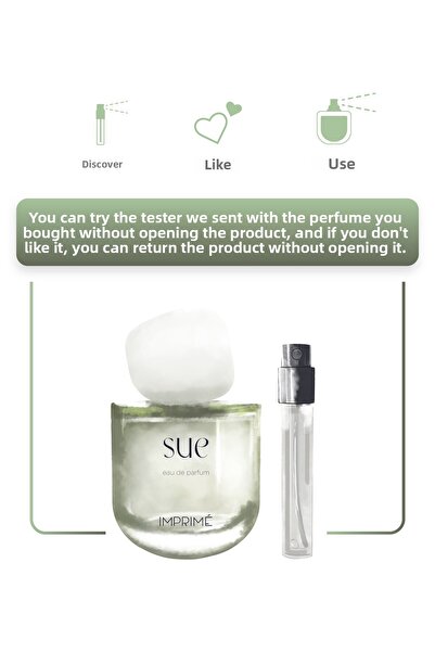 Imprime Sue Edp Women's Perfume 50ml | Floral & Powdery | Peony, Lemon, Rose, Mugwort, Magnolia, Musk
