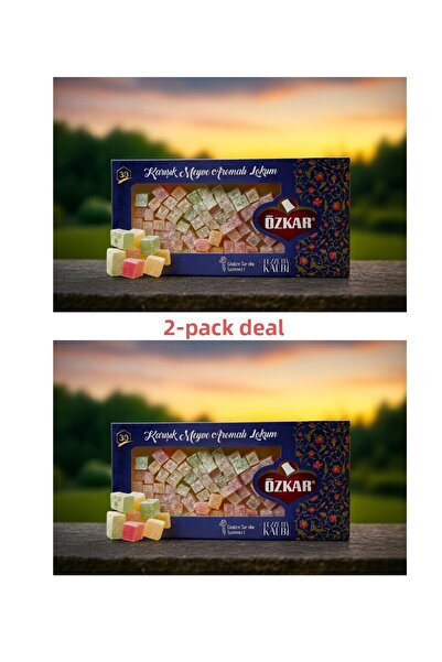 Özkar 2 علبة من مجموعة حلويات الطيور |   2×350 جرام