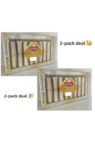 Özkar Konya Wrap (Coconut) Set of 2 |   2X180 Grams