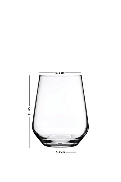 Rakle New iconic 4-piece water glass set smoked 425 cc