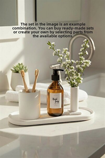 Binbirdemet Set de baie modular – Alegeți setul complet sau piesele săi, cons...