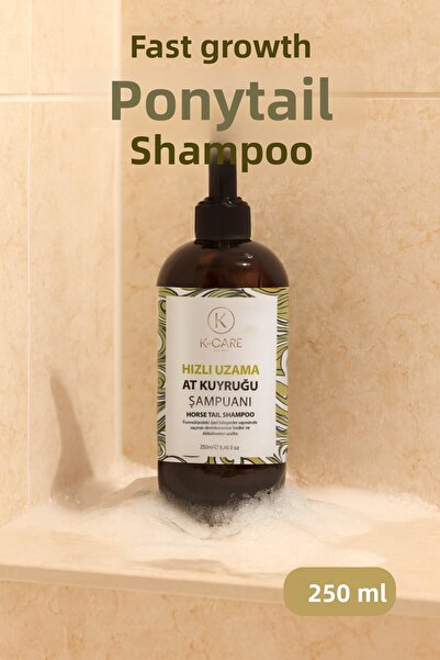 K K-CARE Cosmetics Horse Tail Shampoo to Help Fast Growth 250 ml