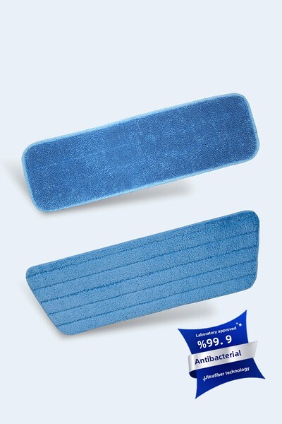 Silva Σετ 2 τεμαχίων πανιών σφουγγαρίστρας από υπερ-ινώδες ύφασμα (ΣΤΕΓΝΟ ΚΑΙ...