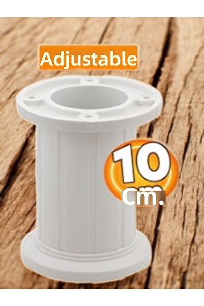 Umay Yapı Malzemeleri قاعدة أثاث 10 سم - قاعدة للخزانة، الغسالة، خزانة الحمام...