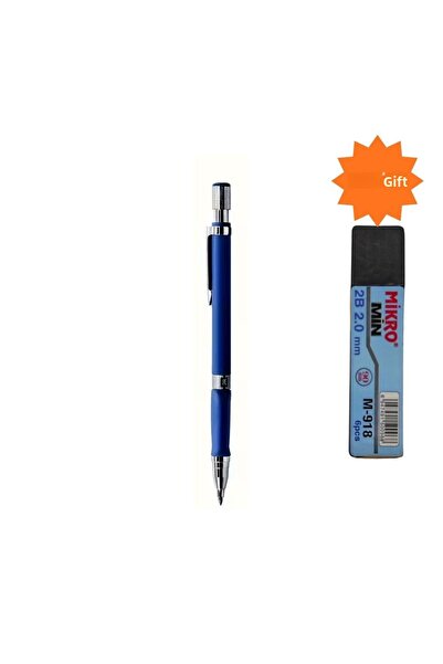 Art Tone Portmin Tip Pen Set Blue 2.0mm Tip Gift with Replaceable Tip Feature...