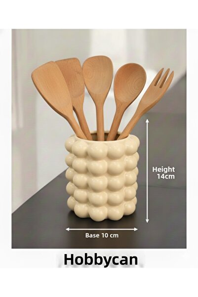 Pelirum Vază cu 5 bule pentru tacâmuri |   Decorare vază din beton |   Decor ...