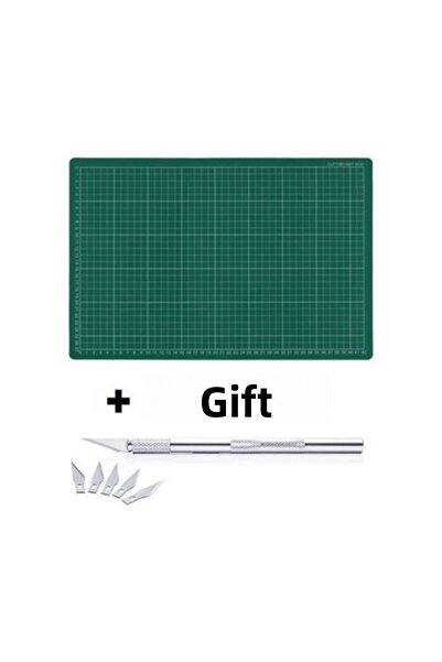 Mas حصيرة قطع مقاس 30 × 45 سم (A3) مع هدية كريتوار