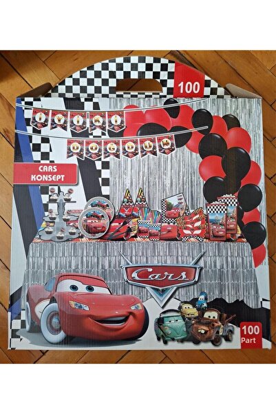 Berren 100 de piese ornamentale pentru ziua de naștere Car Concept