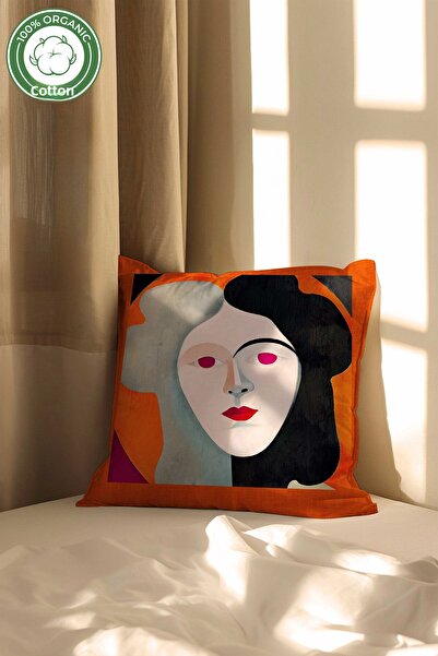 MOSHEYA HOME Double Sided Digital Printed 100% Cotton Decorative Throw Pillow...