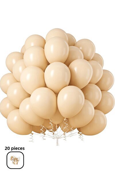 BALOMİS Skin Color Balloon Background and Venue Decoration Decoration Balloon