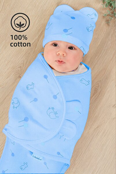 Sitilin قماش قطني 100%، قماش ناعم قابل للتنفس مع فيلكرو، هدية للأطفال حديثي ا...