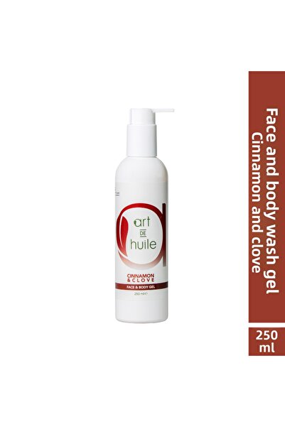 Art de Huile Cinnamon & Clove - Cinnamon and Clove Face and Body Wash Gel 250 ml