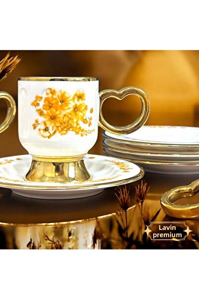 Lavin My Home Design Viona Coffee Cup Set (Yellow)