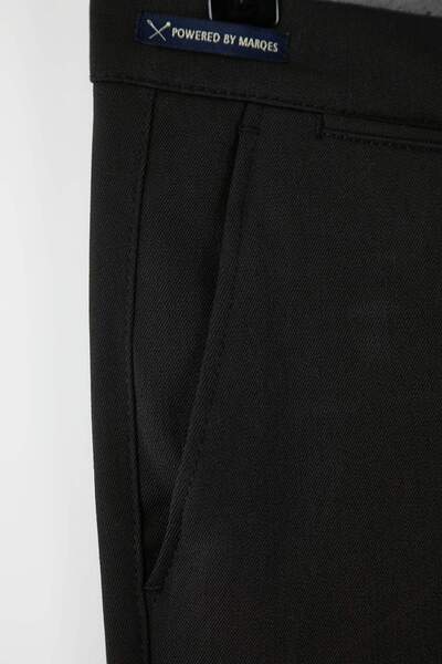 Trendyol Collection Μαύρο ανδρικό υφαντό παντελόνι TMNAW26PL00030