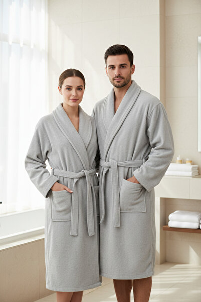 Class %100 Pamuk Şalyaka Bukle Bornoz Basic