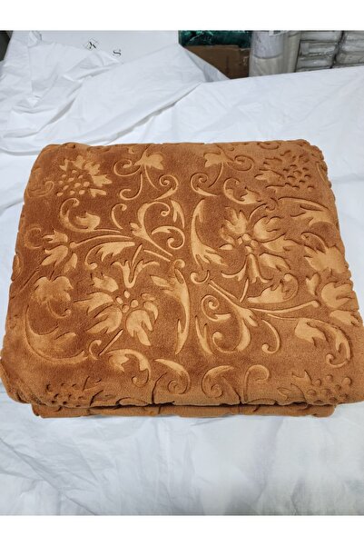 Merinos Battaniye Elegans Yeni Sezon Çift Kişilik Battaniye Tarçın