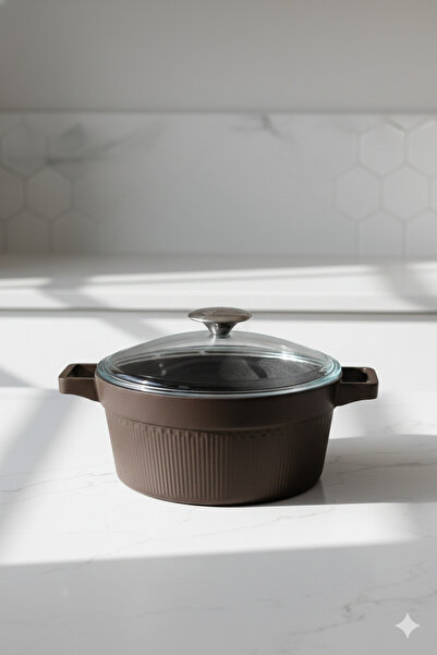 Masterchef Master Chef Die-Cast 7-Piece Striped Cookware Set