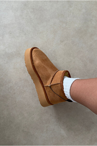 Mupa Shoes Μίνι Γούνινο Εσωτερικό Χοντρό Σόλα TABA