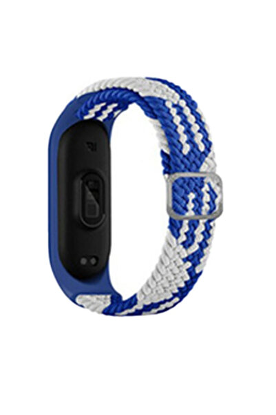 NewFace حزام RDBYDN لساعة شاومي مي باند 4 (184939) - أزرق-أبيض