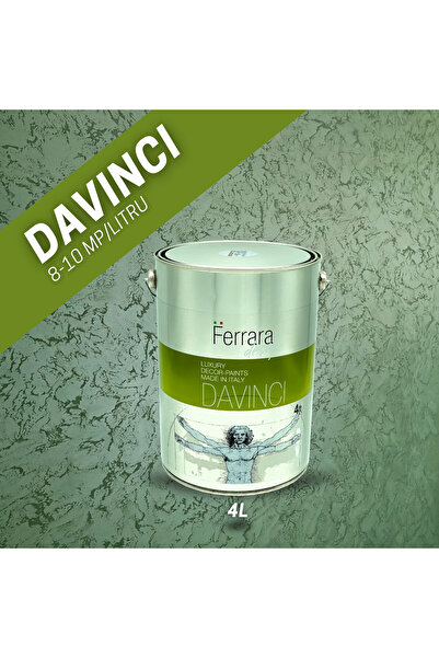 Ferrara Design Vopsea decorativa perlata Davinci, Ferrara Design, DAA82, 4lt