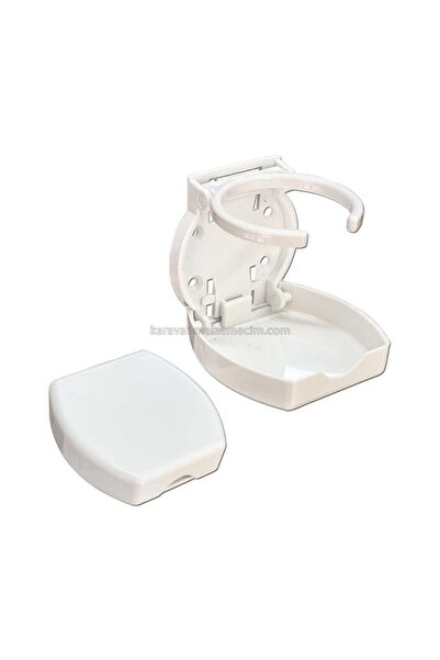 Sealux Bardaklık Katlanır Bardak Tutucu Aparat - Beyaz