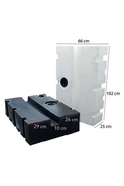 KaravanMalzemecim SHUIVAN Karavan Su Deposu 165 Litre 100x66x25cm Ducato Jump...